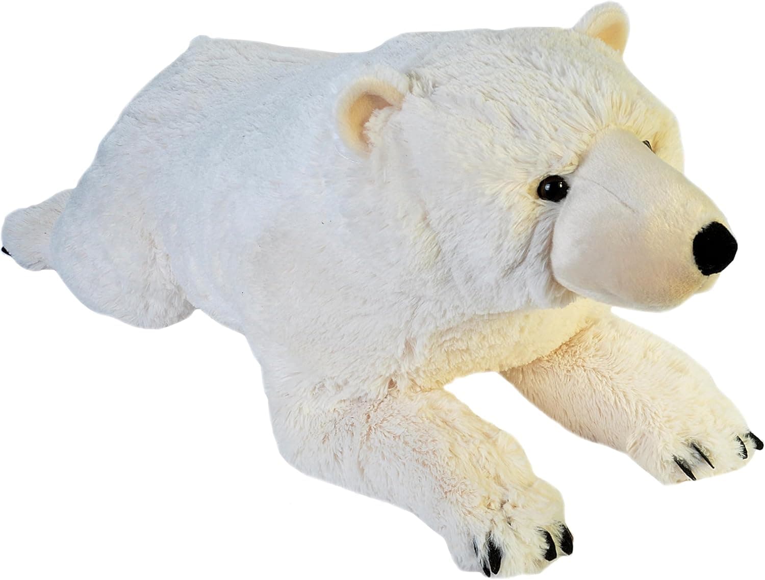 Wild Republic Jumbo Polar Bear Plush, Giant Stuffed Animal, Plush Toy, Gifts for Kids, 30 Inches