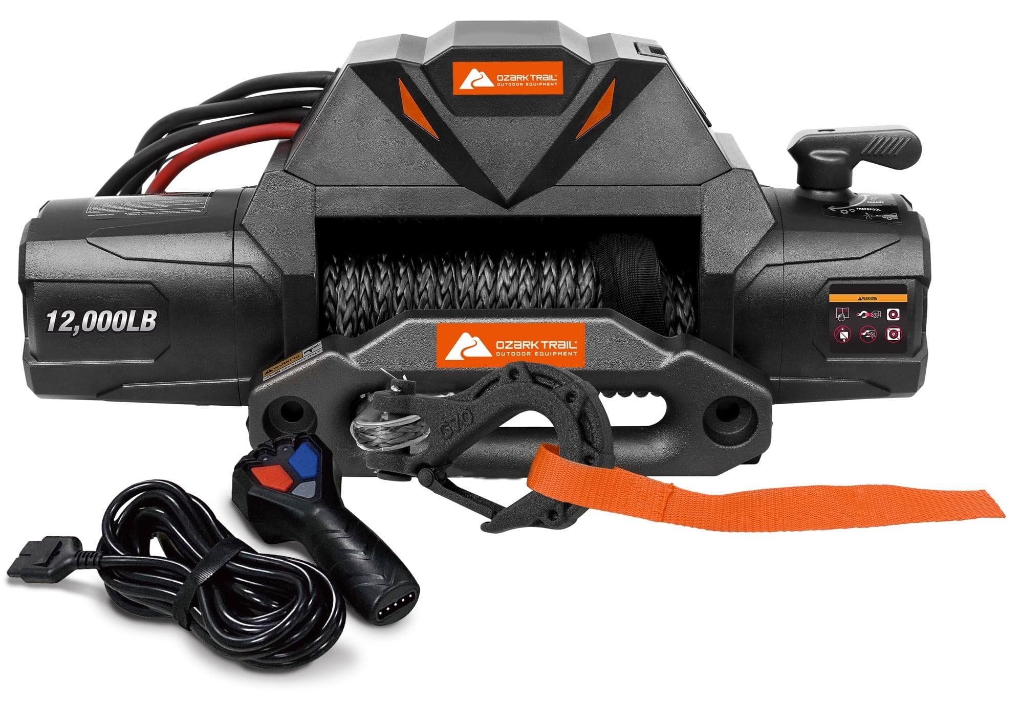 50% Off Ozark Trail 12,000lb Electric Winch with Accessories at Walmart