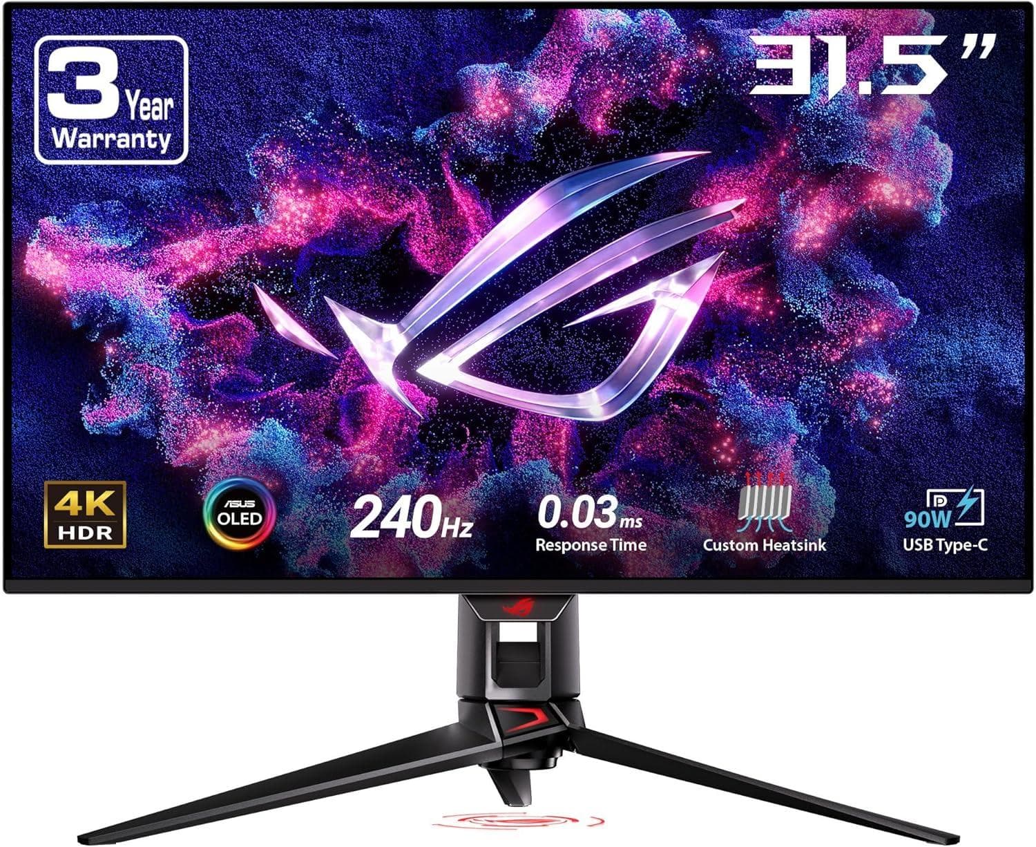 ASUS ROG Swift 32" 4K OLED Gaming Monitor - Like New