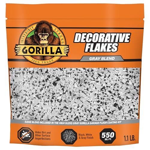 Upgrade Your Garage Floor with Decorative Gorilla Flakes