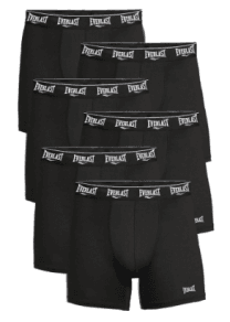 6-Pack Everlast Cotton Boxer Briefs for Men