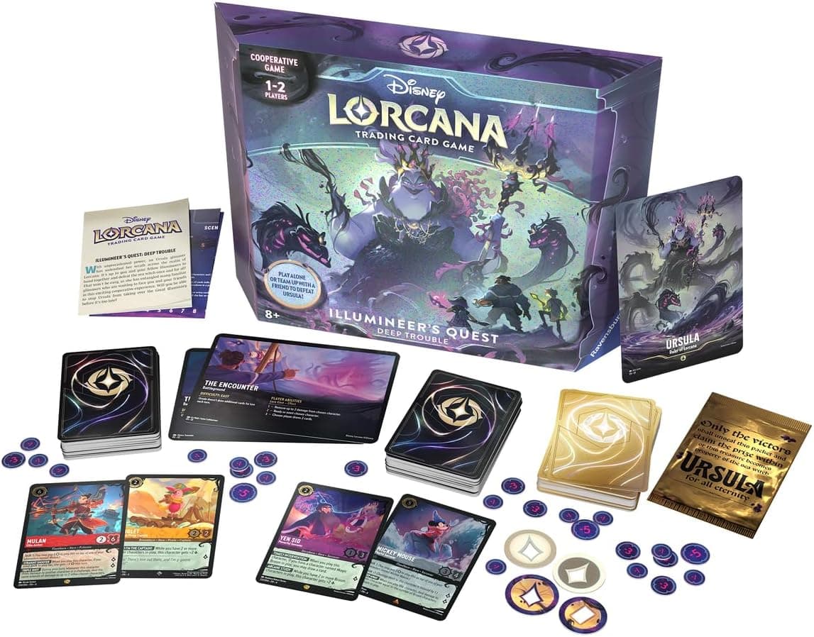 Ravensburger Disney Lorcana TCG: Illumineer's Quest - Cooperative Adventure