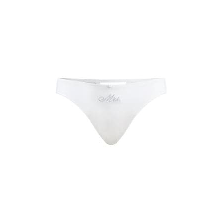 Joyspun Women's Satin Bridal Cheeky Panties with Lace and Picot, 2-Pack, Sizes XS-3XL