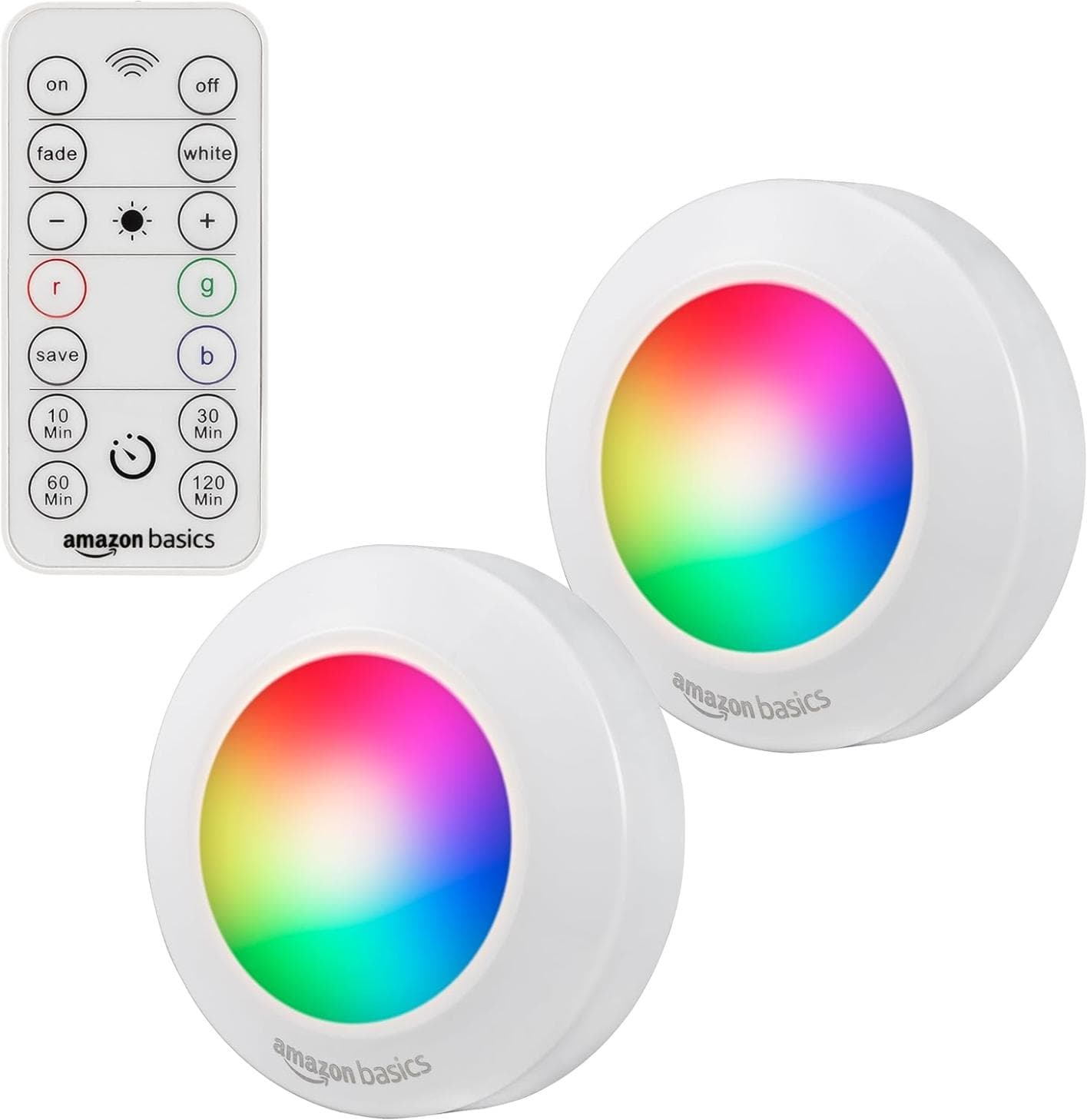 Brighten Up Your Space with Amazon Basics Motion Sensor LED Puck Lights