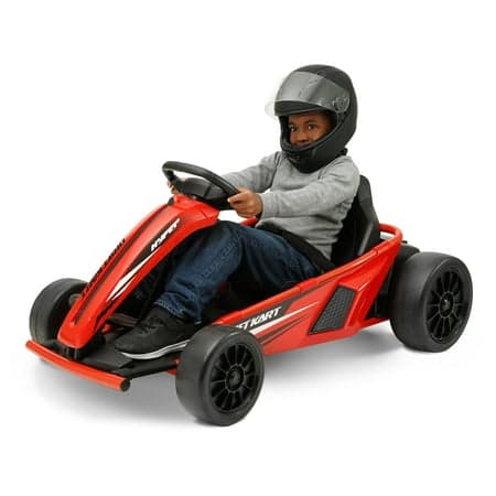 Hyper Toy Company, 24V Drift Kart Battery Powered Ride on, Children Ages 8-14, Red