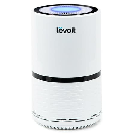 Levoit LV-H132-XR 263 Sq Ft Coverage 3-Stage Filtration Personal Air Purifier, Classic White