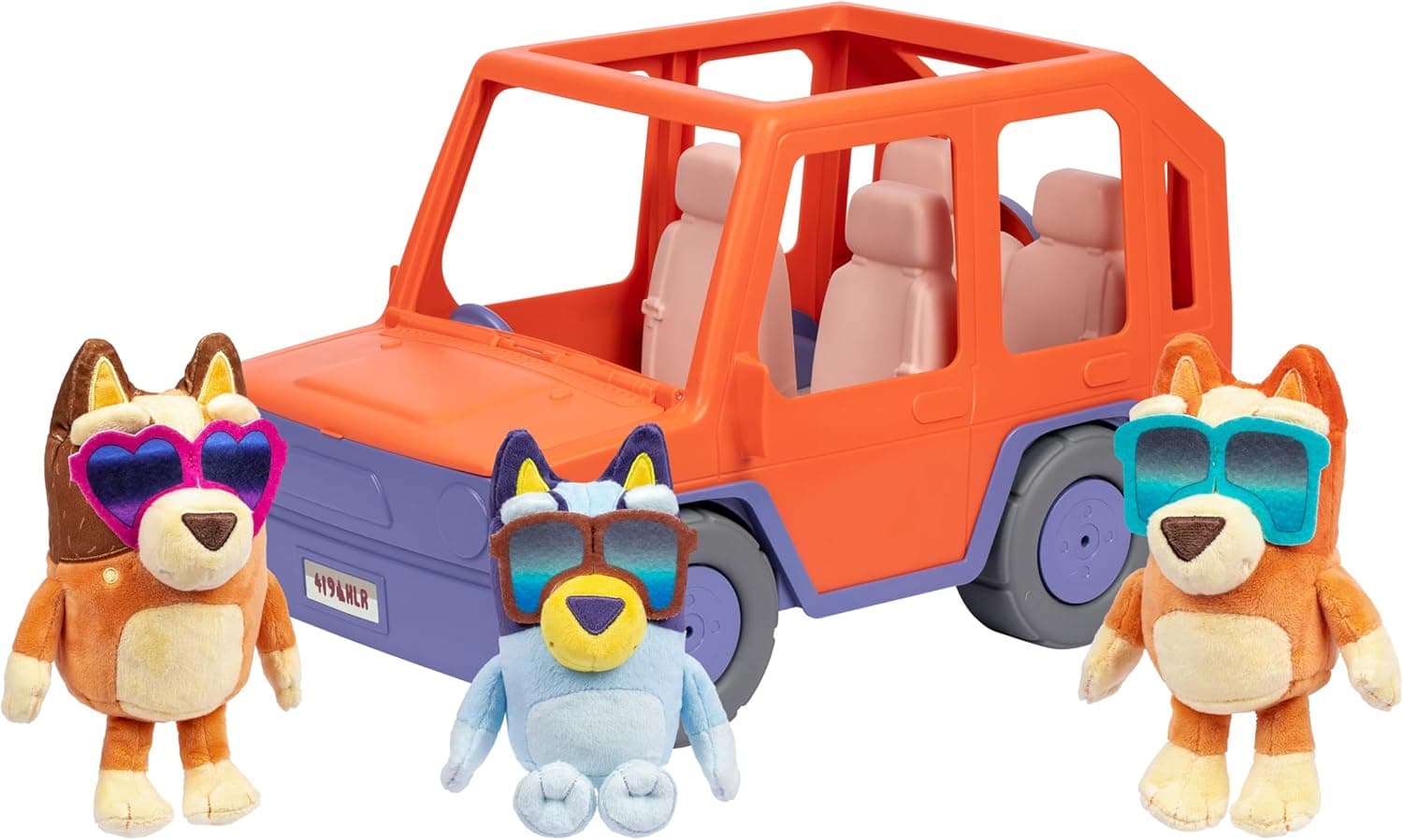 Exclusive Bluey Toys: 4WD Car, Plush Buddies & More