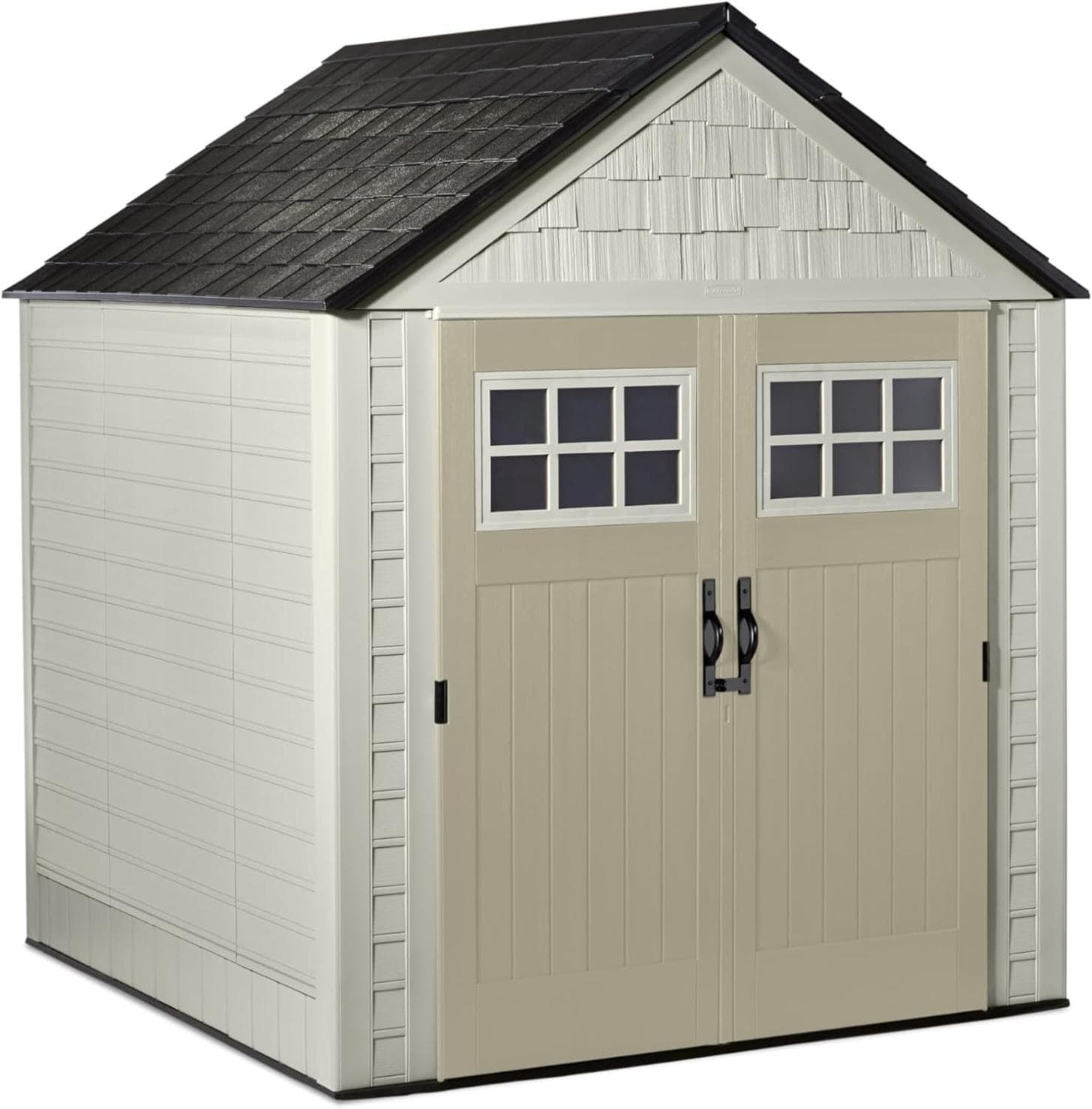 Secure Your Outdoor Storage with Rubbermaid's Resin Shed on Amazon