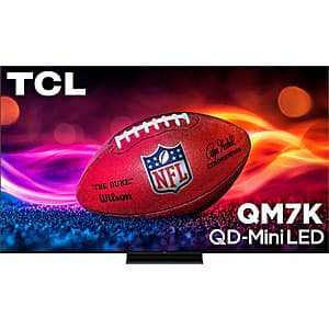 Open Box 55" TCL QM7K QD-Mini LED 4K 144Hz Smart TV - Up to $305 Off at Best Buy