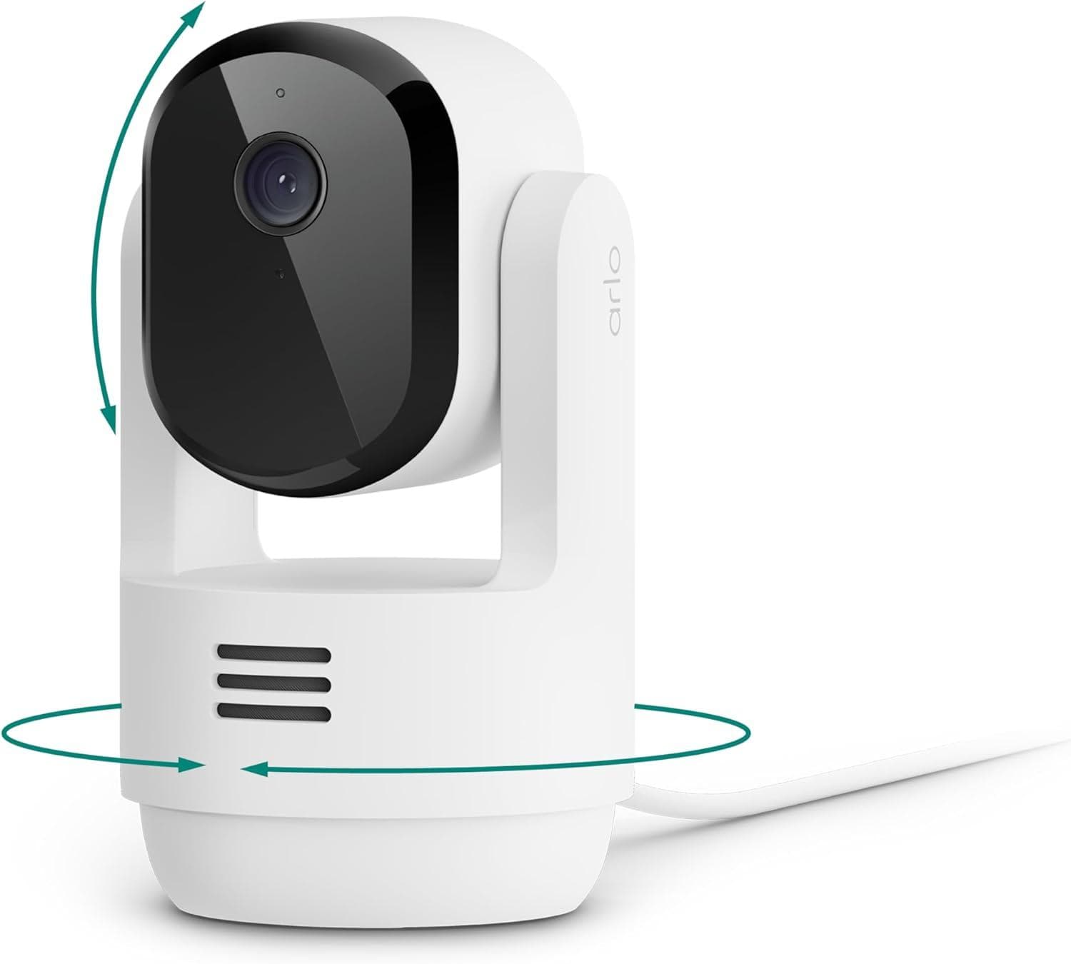 Arlo Essential Indoor Security Camera with 2K Video