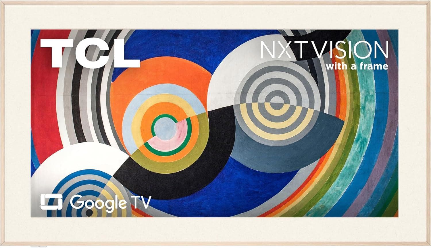 TCL 75-Inch Picture Frame Art TV - 21% Off on Amazon