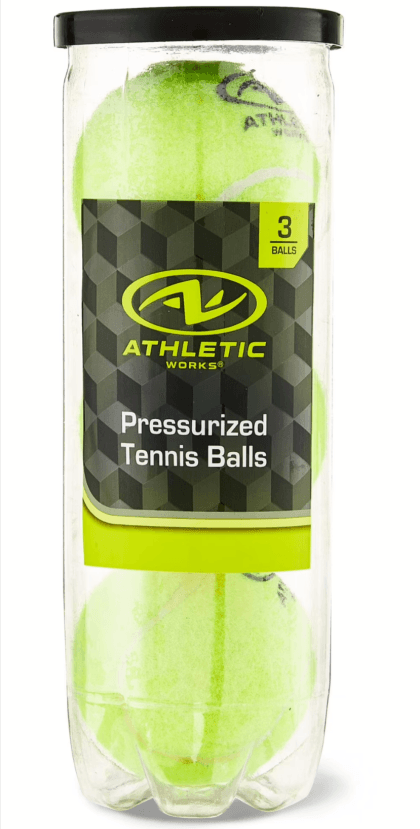 Pressurized Tennis Balls: 3-Pack from Athletic Works
