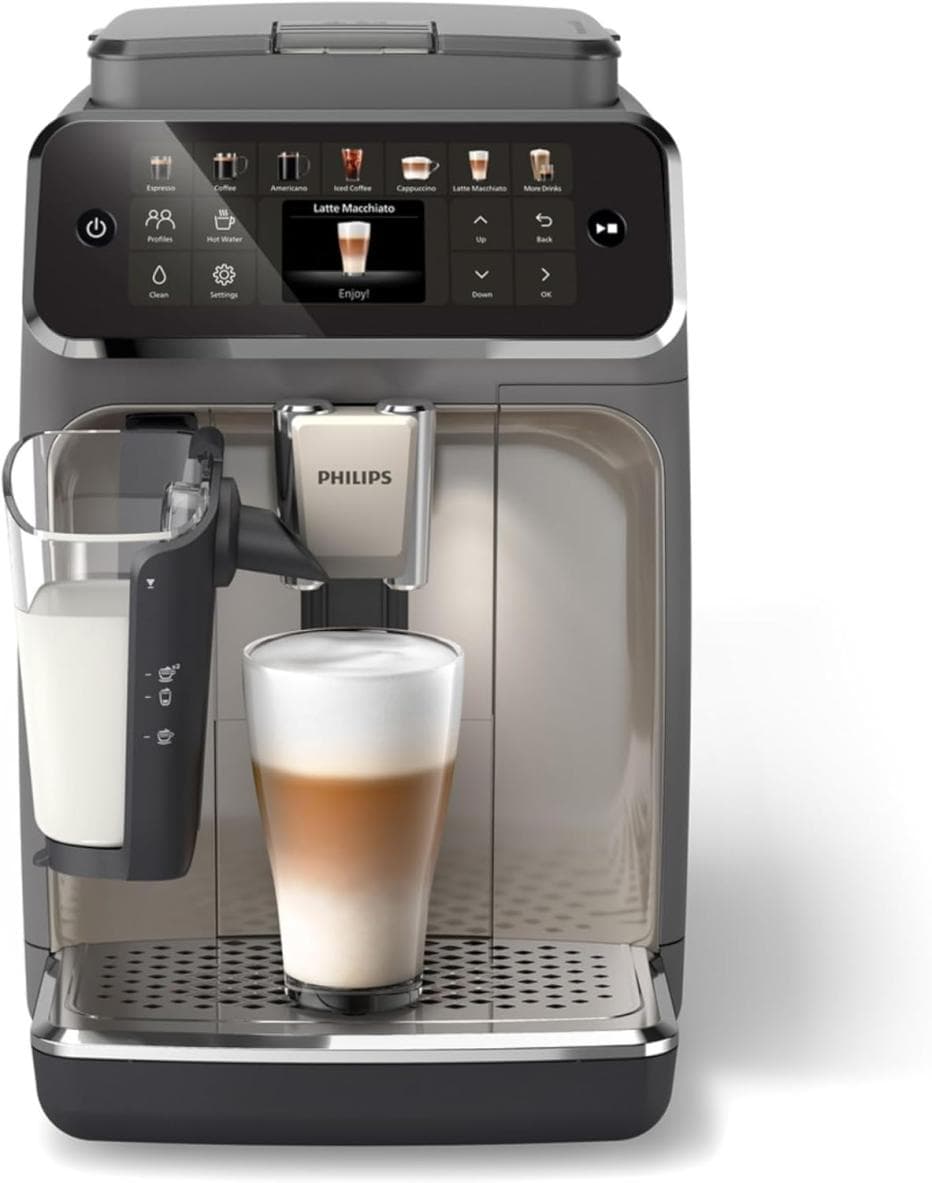PHILIPS Series 4400 Fully Automatic LatteGo Espresso Machine Amazon