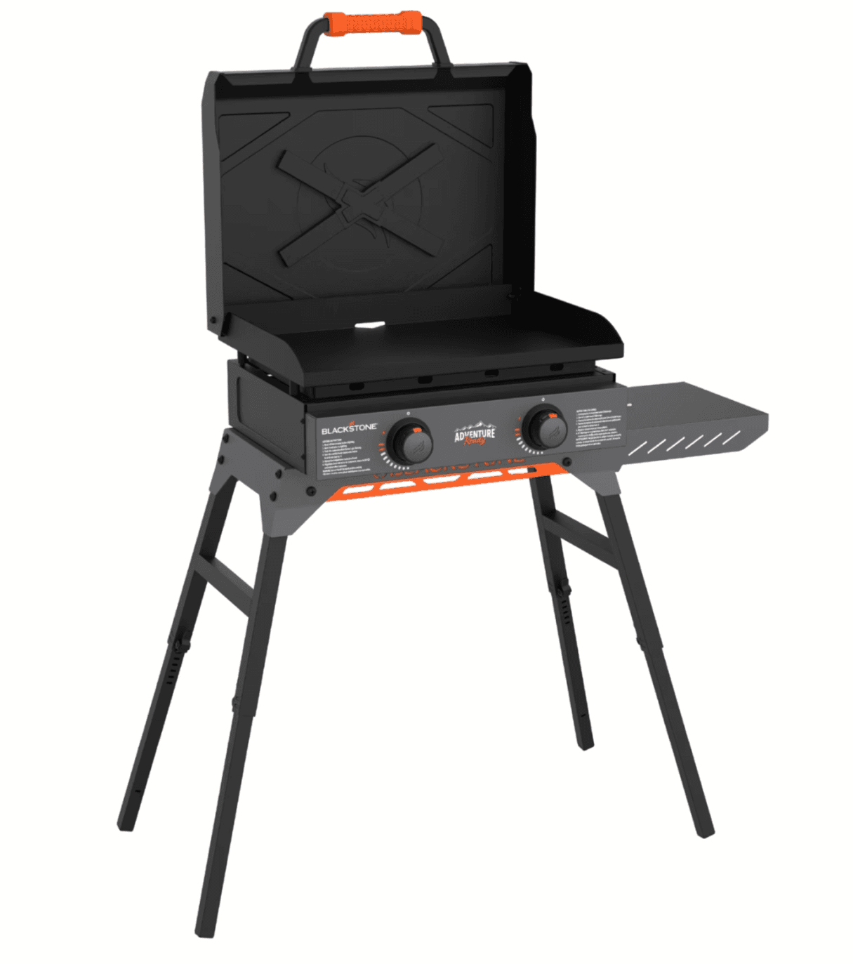 Blackstone 22" Outdoor Griddle with Hood and Stand - Cooking Made Easy