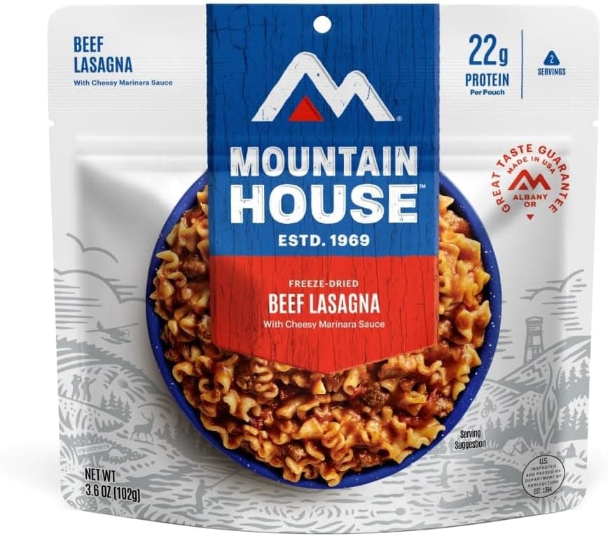 Savor the Outdoors with Mountain House Beef Lasagna