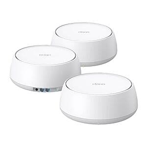 TP-Link Deco BE25 Mesh WiFi System: Whole-Home Coverage, 15% Back w/ Prime Visa