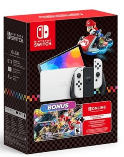 Refurb Nintendo Switch OLED Mario Kart 8 Deluxe Bundle