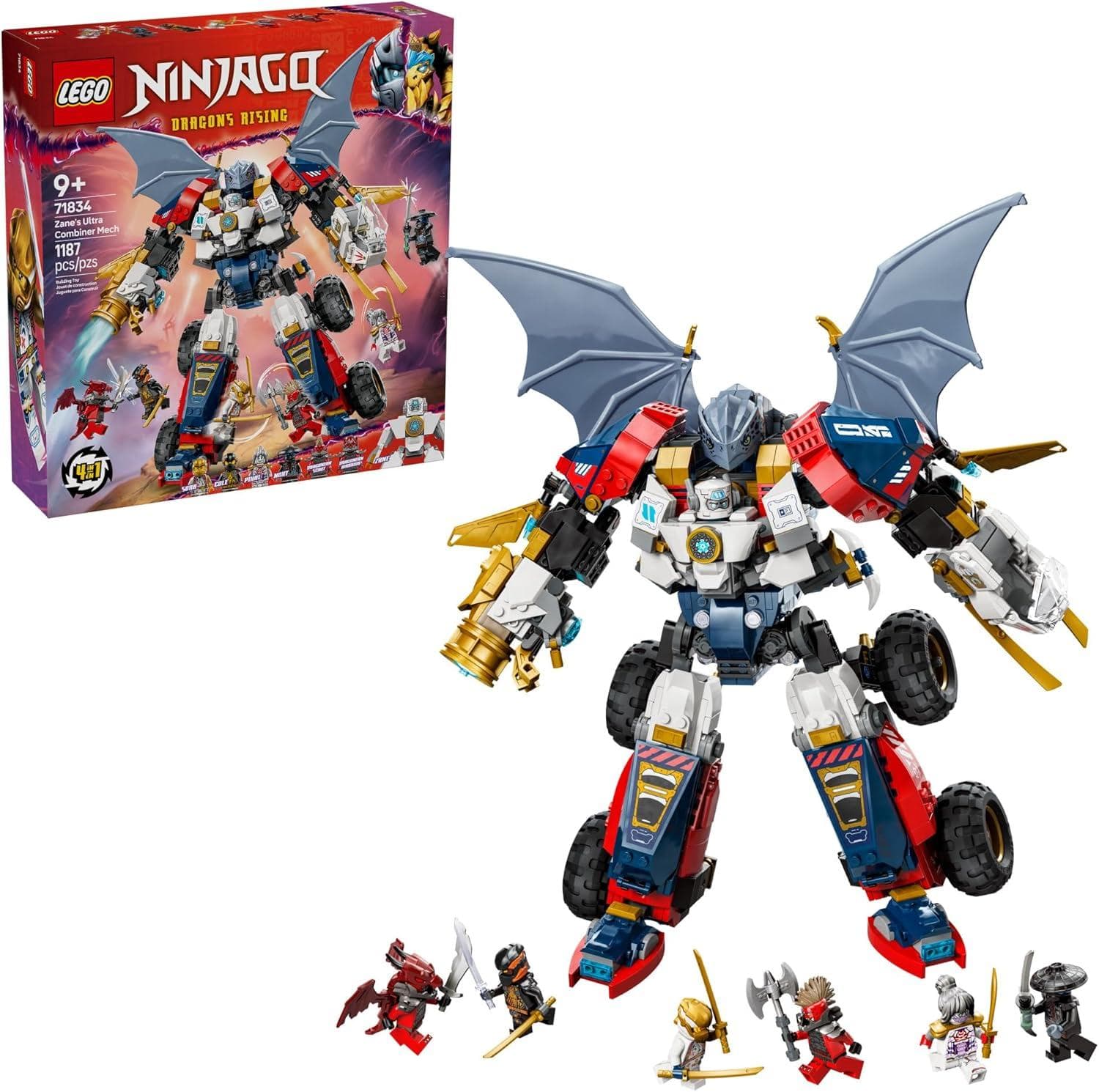 LEGO Ninjago: Dragons Rising Season 3 - Zane's Ultra Combiner Mech