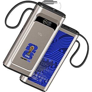 20000mAh Wagon International 3-Port up to 190W Power Bank (Blue or Silver) $34 + Free S&H