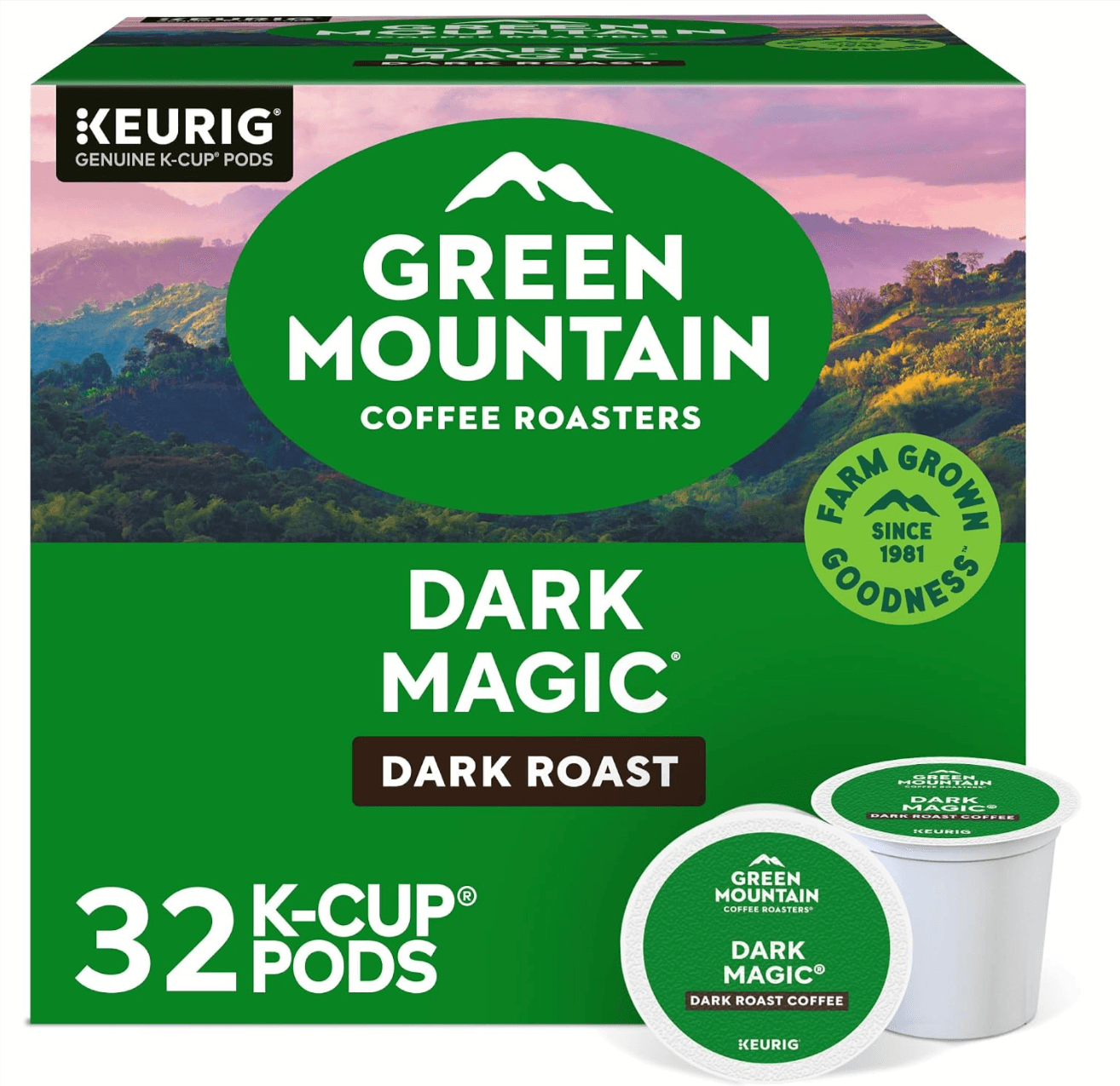 Keurig K-Cup Pods from Green Mountain at Amazon