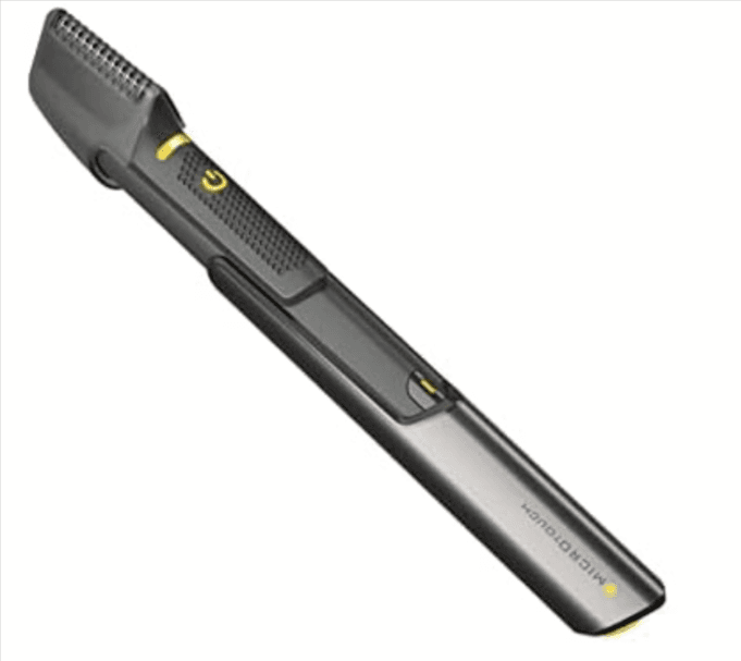 Micro Touch Titanium Trimmer: Precise Facial Hair Grooming