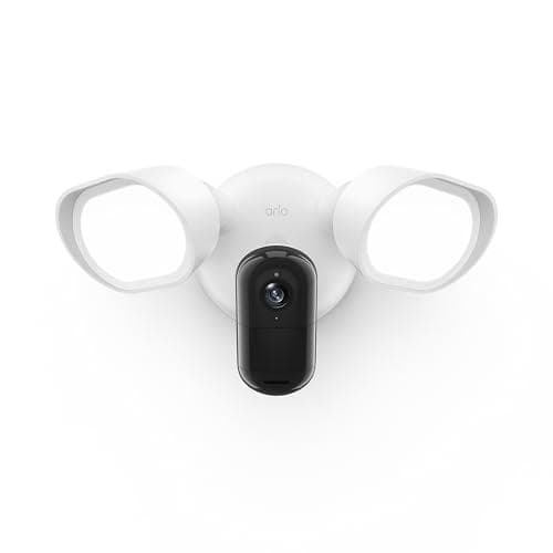 Arlo Wired 2K Floodlight Security Camera - 2000 Lumens