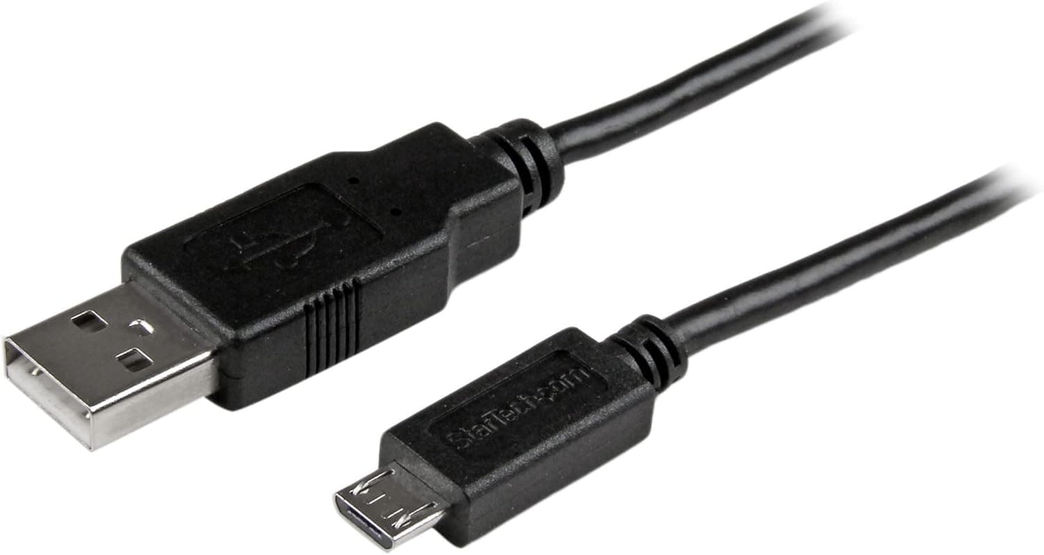 Slim Micro USB Charging Cable for Phones and Tablets