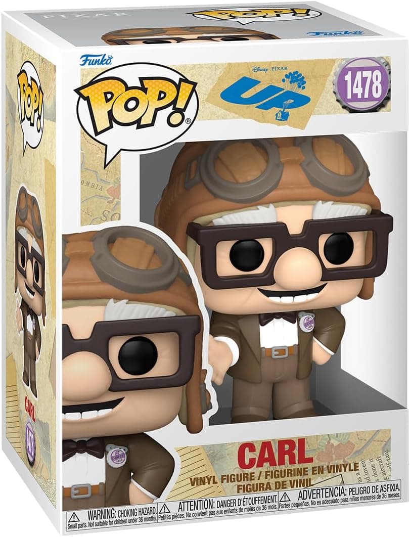 Funko POP! Disney: UP - Carl Fredricksen Collectible Vinyl Figure