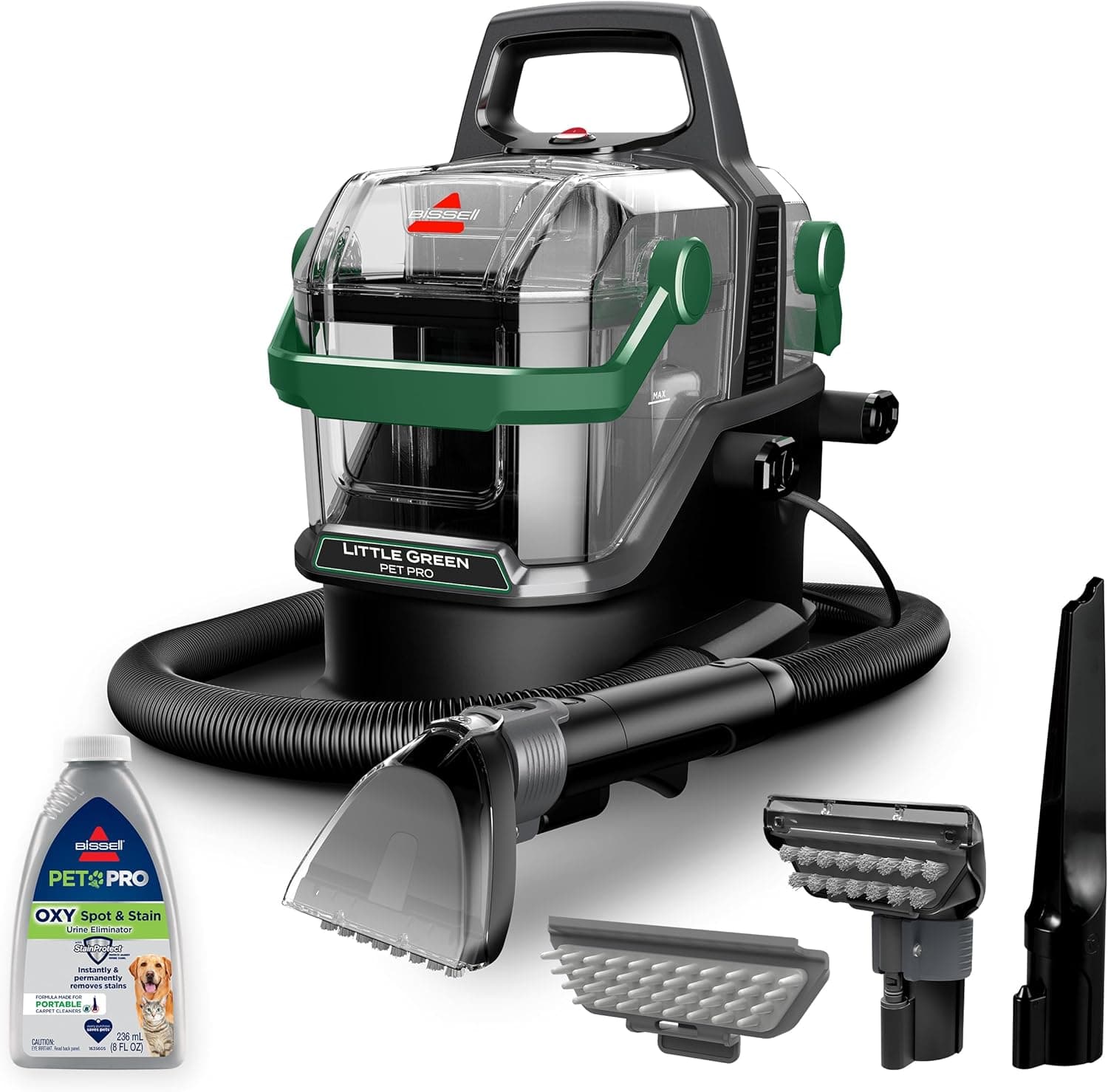 Powerful Portable Carpet Cleaner - BISSELL Little Green