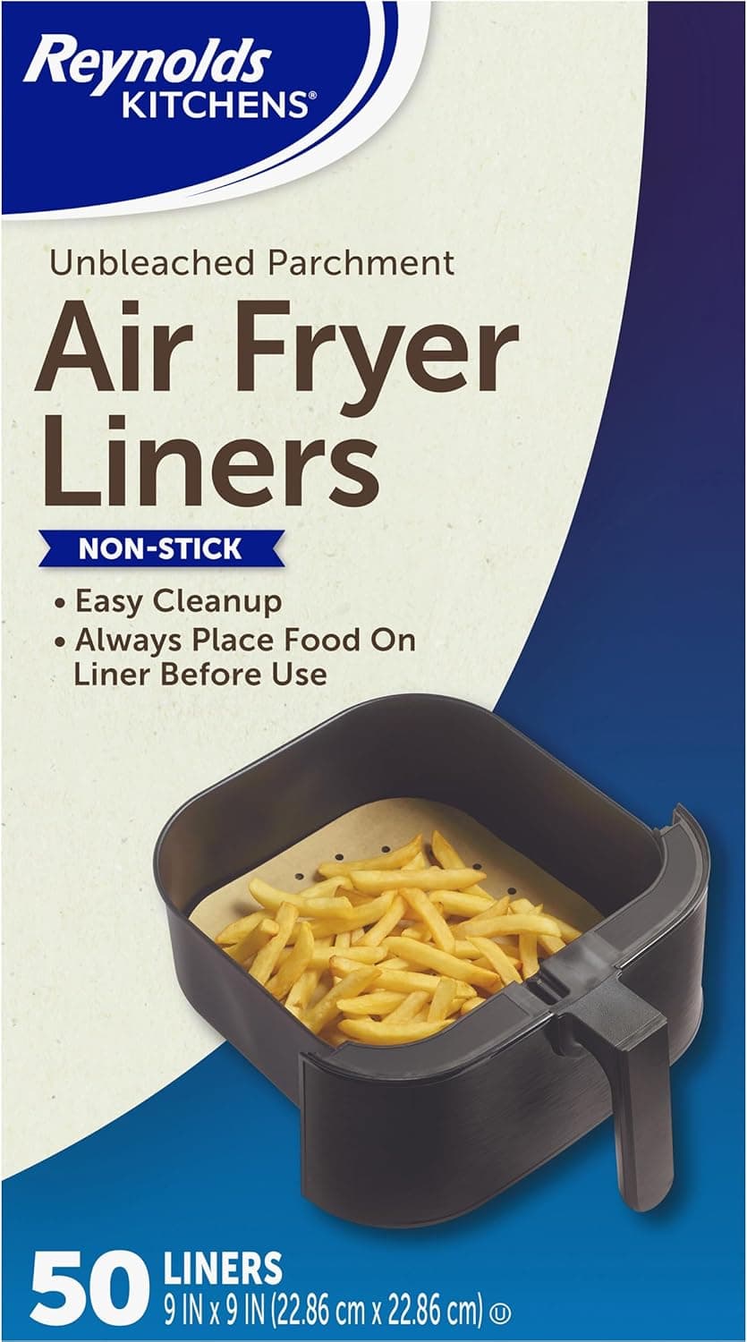 Enjoy Hassle-Free Air Frying with Reynolds Kitchens Liners