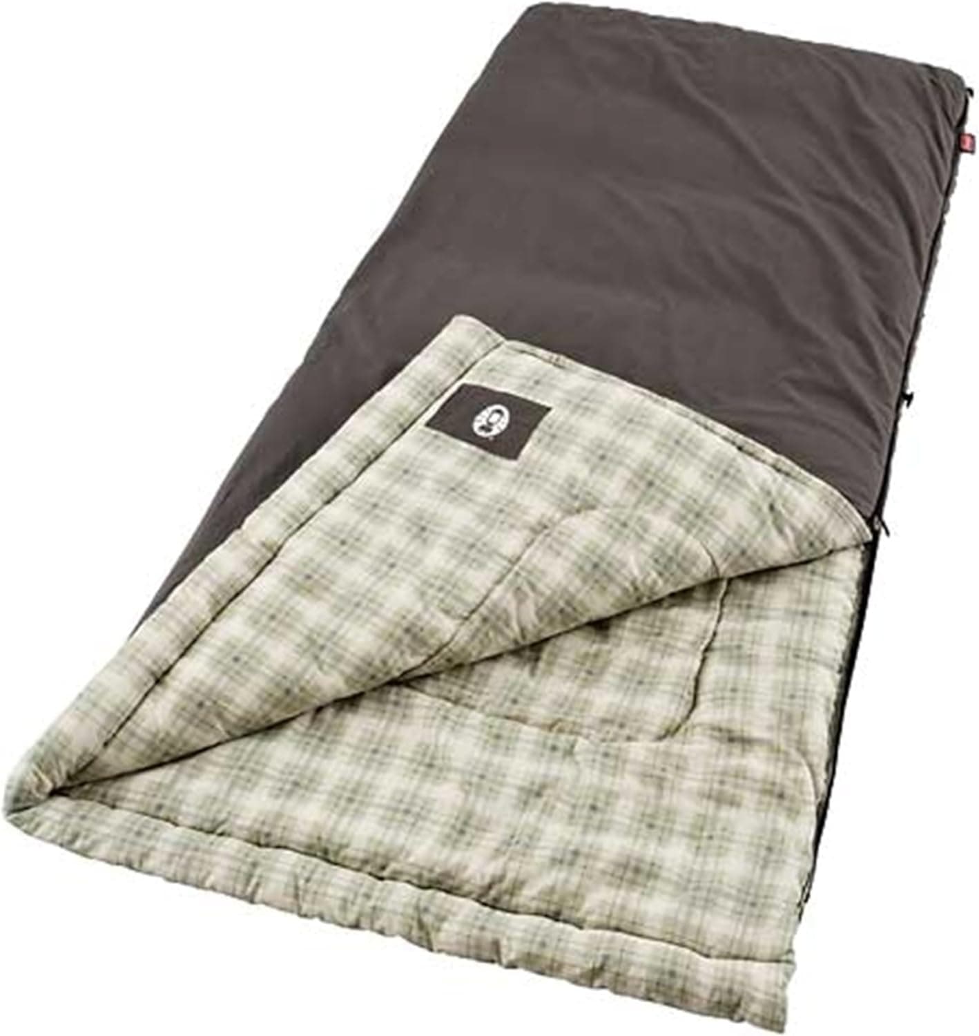 Cozy Camping Companion: Coleman Heritage Flannel Sleeping Bag