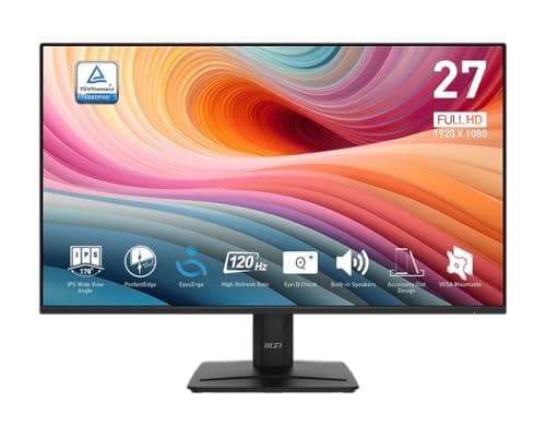 Upgrade to the MSI PRO MP275 27-Inch 120Hz IPS Monitor