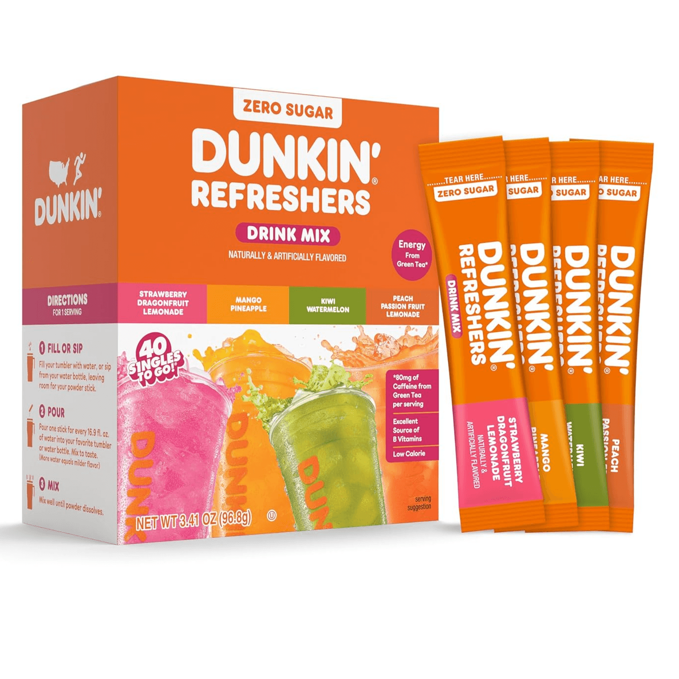 Dunkin' Refreshers To-Go: Only 5 Calories