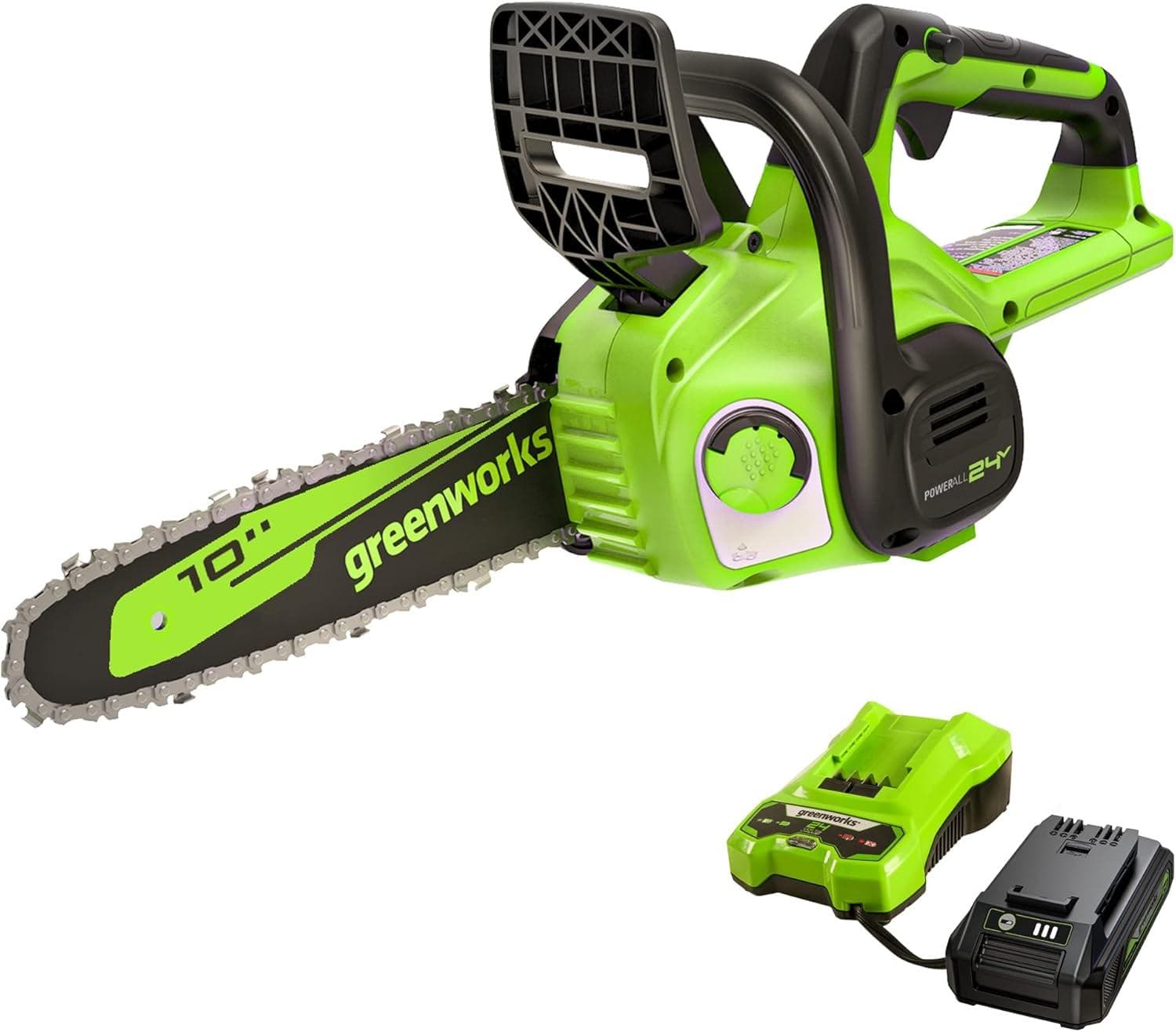 Powerful Cordless Chainsaw from Greenworks - Save Big