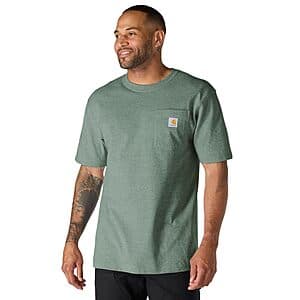 Carhartt Men's Heavyweight Pocket T-Shirt for $14 + Free Shipping