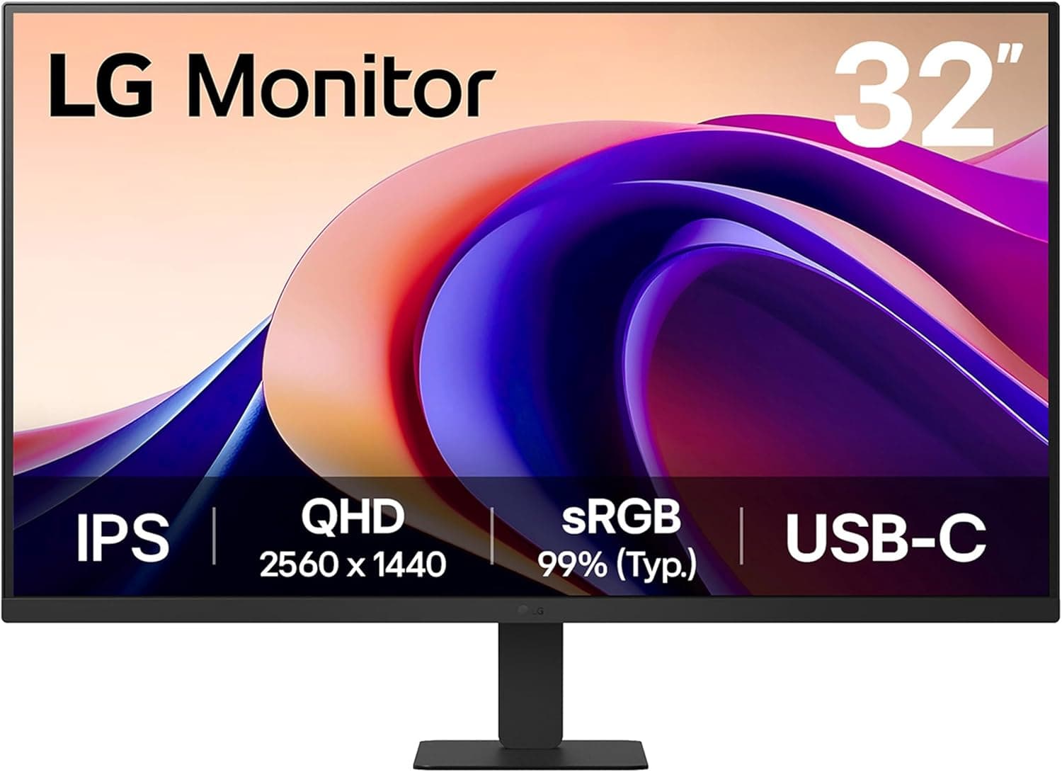 Immersive QHD Monitor: LG 32-inch IPS Display
