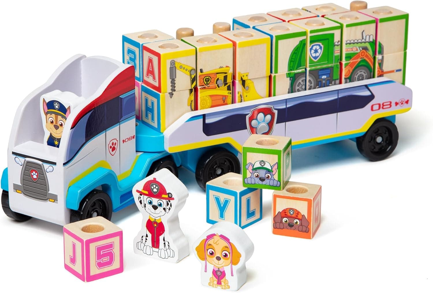 Save Big on Melissa & Doug PAW Patrol Wooden ABC Blocks