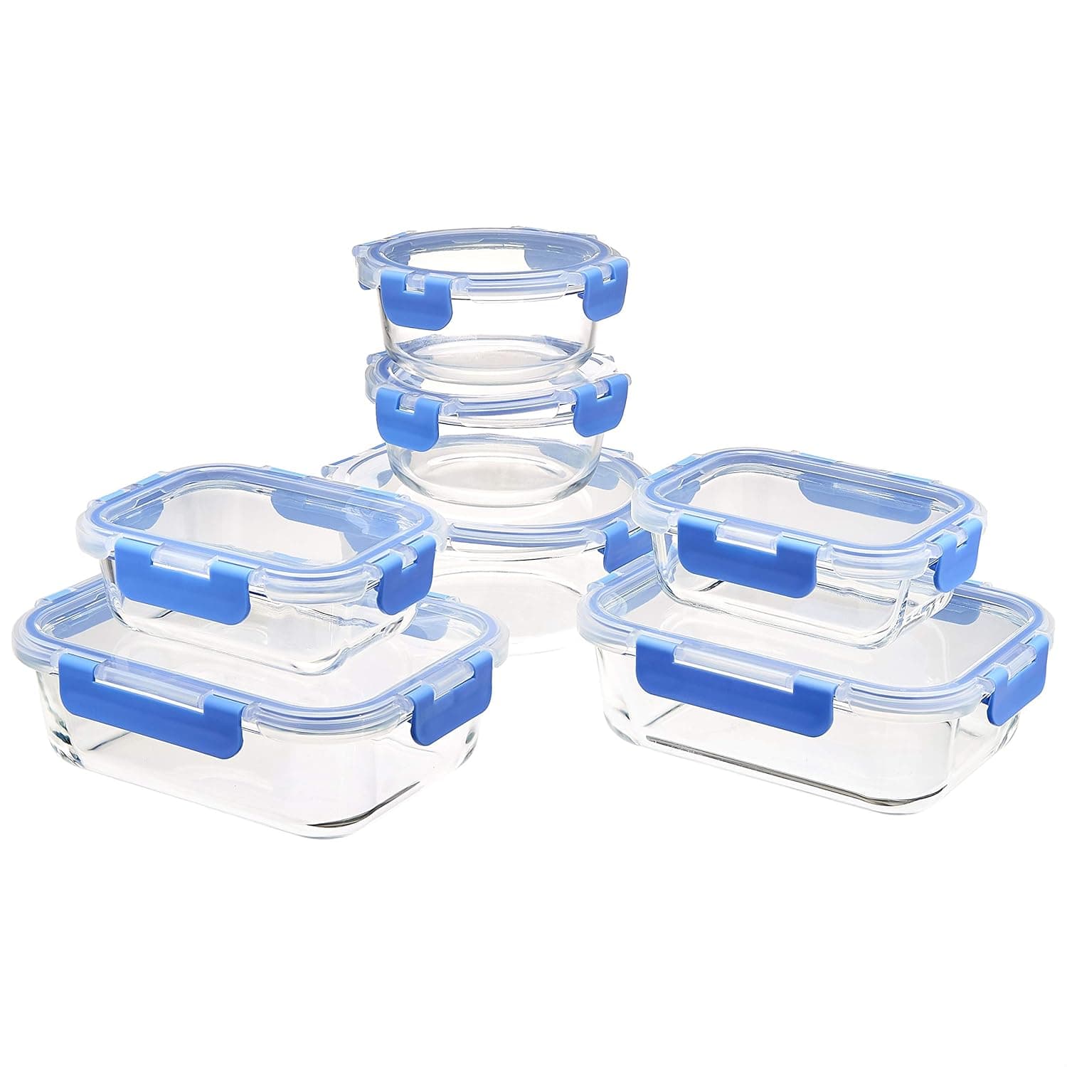 Leak-Proof Glass Food Storage Containers from Amazon Basics