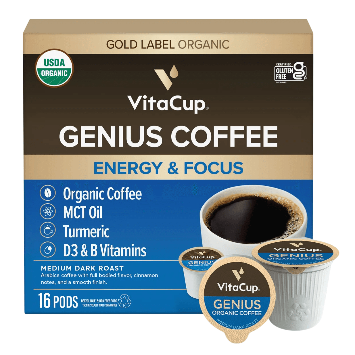 Genius Vitamin Coffee Pods - 47% Off