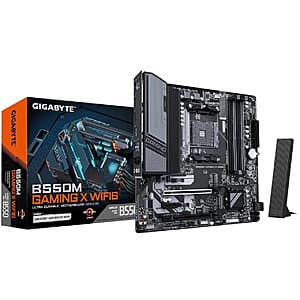 Powerful GIGABYTE B550M Motherboard and AMD Ryzen 5 5500 CPU Combo