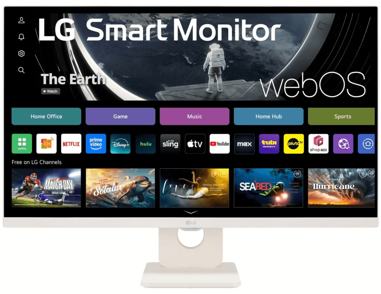 Open Box LG 27" FHD IPS 100Hz Smart Monitor
