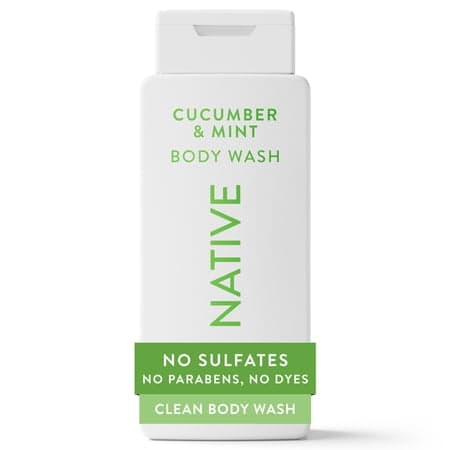 Native Body Wash, Cucumber & Mint, for Women & Men, 18 fl oz