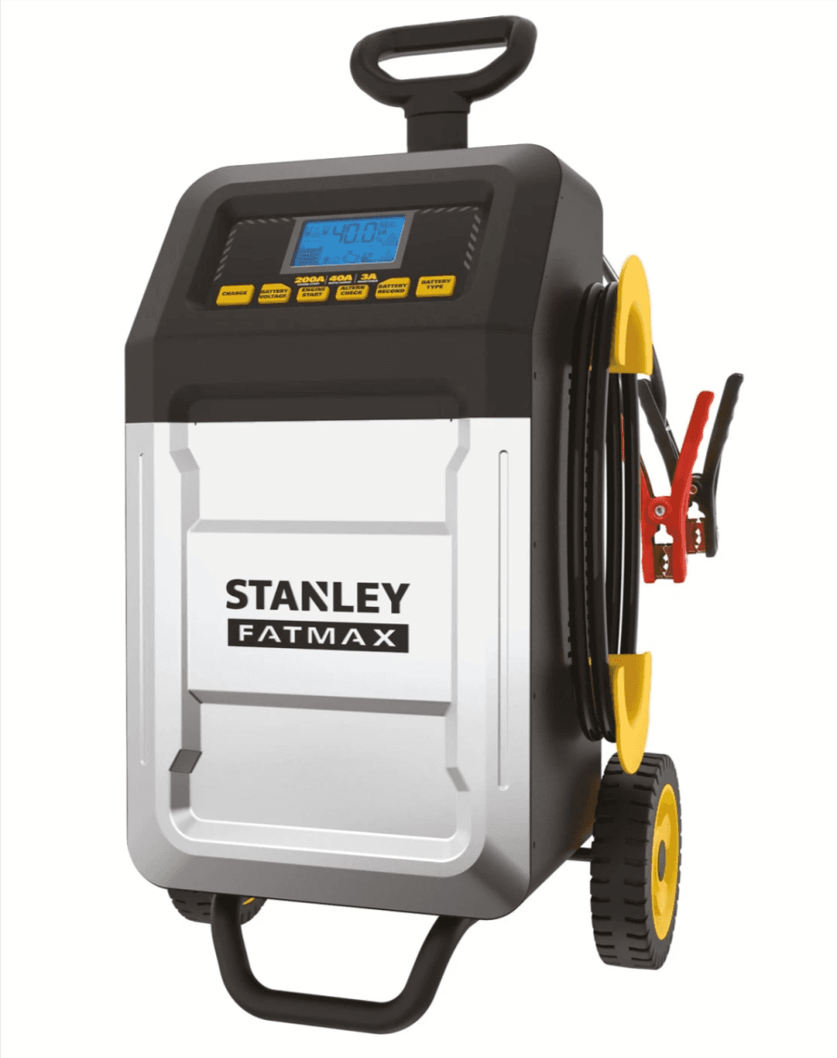 Stanley FATMAX 12V 40 Amp Rolling Battery Charger - Open Box