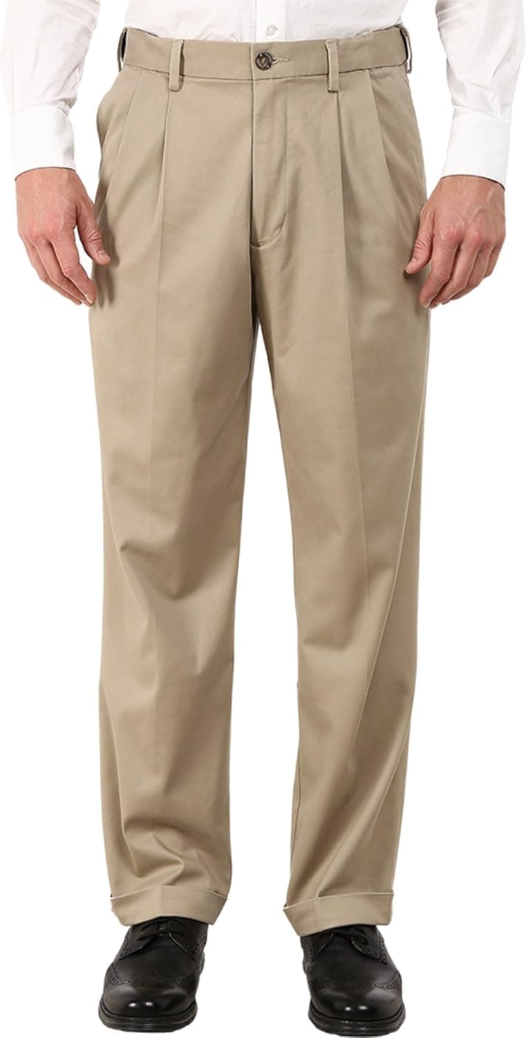 Dockers Men's Relaxed Fit Comfort Khaki Pants - Classic Style