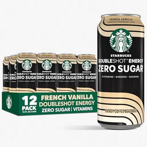 Save 43% on Starbucks Doubleshot Zero Sugar Energy Drinks