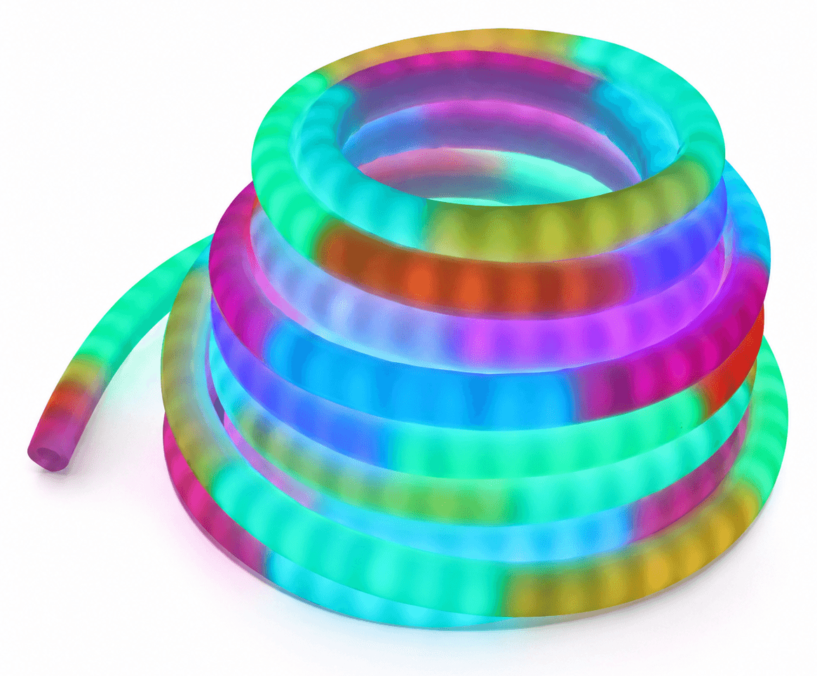 Get the 25' Better Homes & Gardens 360° LED Rope Light with Remote