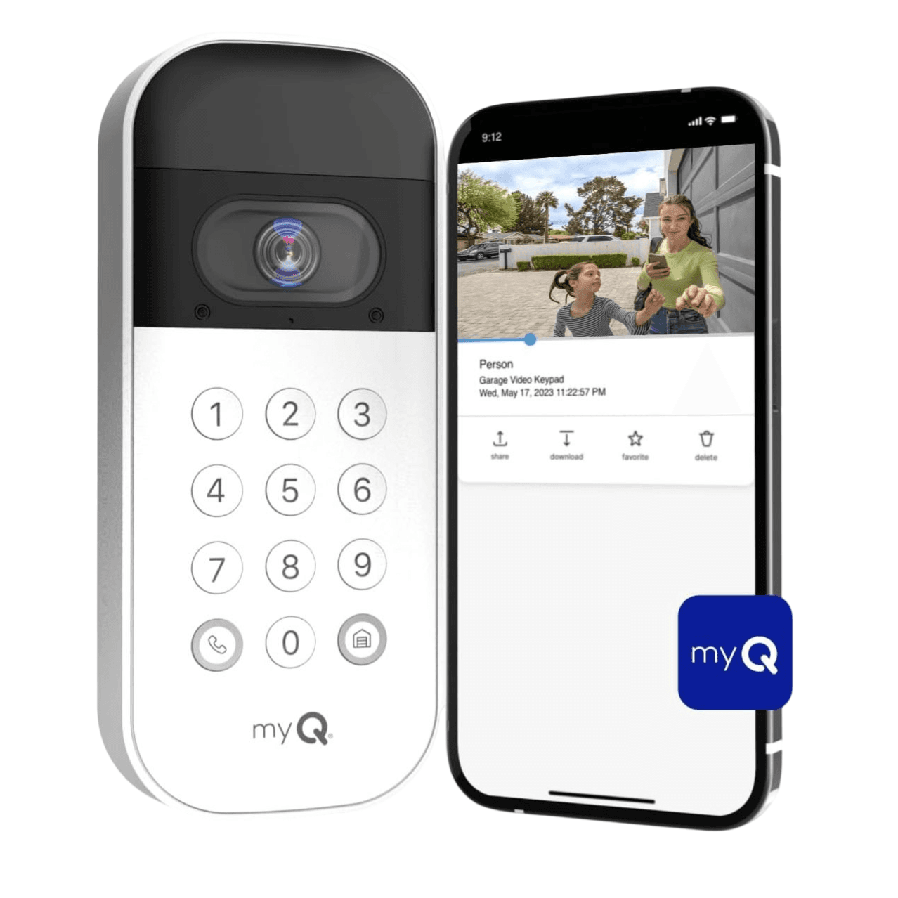 Smart Garage Keypad with Live Video for $45 - 41% Off
