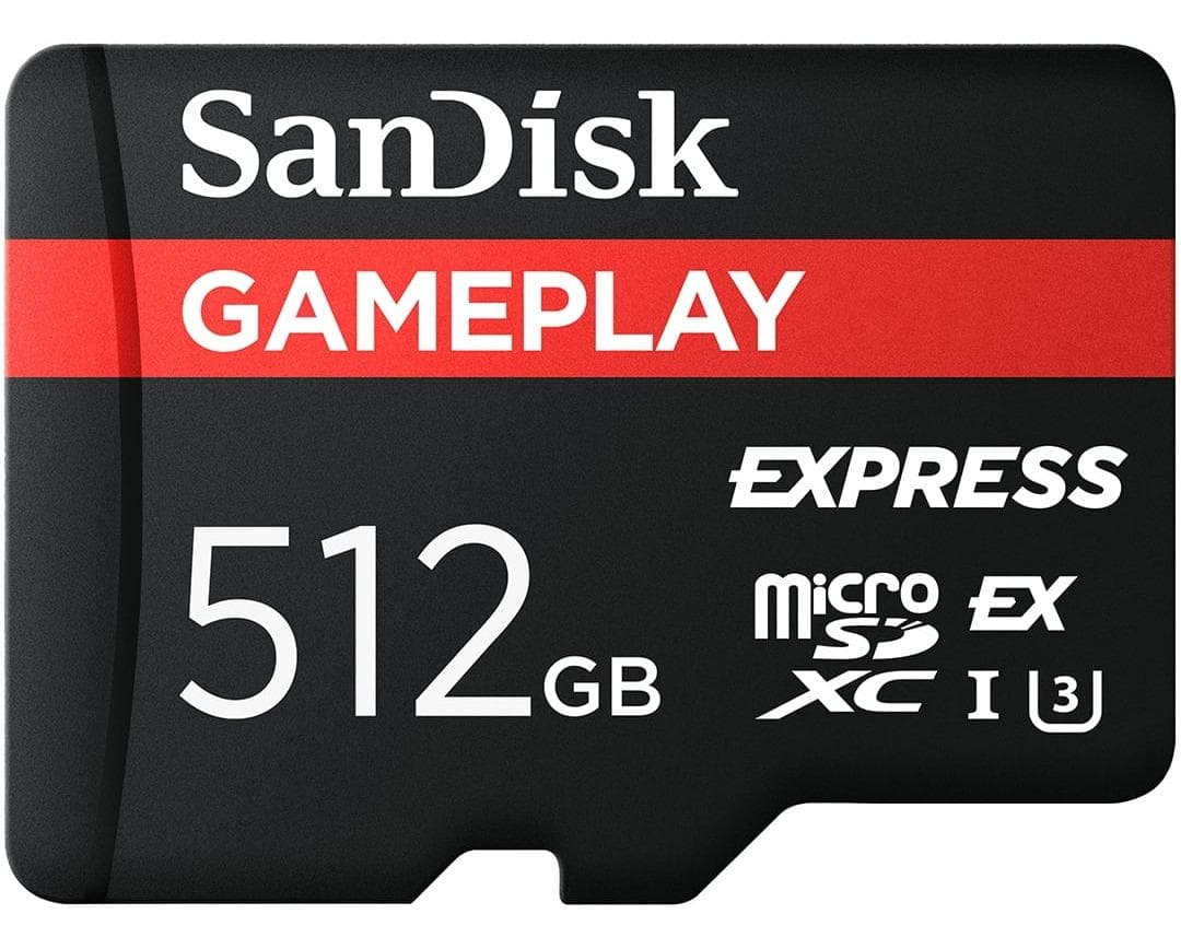 Expand Nintendo Switch Storage with SanDisk 512GB microSD Card