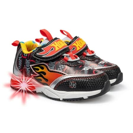 Hot Wheels Toddler Lighted Athletic Sneaker