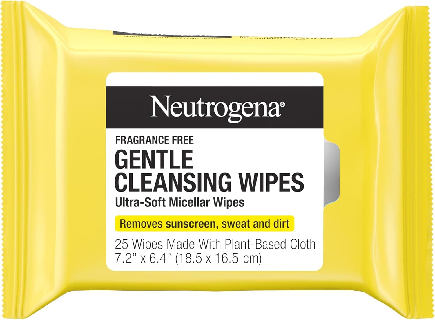 Neutrogena Gentle Facial Cleansing Wipes - Effortless Cleansing for Sensitive Skin
